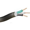 Cci Electrical Wire, 12 AWG Wire, 250 ft L, Copper Conductor, TPE Insulation, TPE Sheath, Black Sheath 55039504